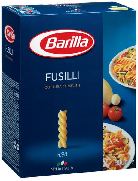 Barilla Fusilli n.98 500g x 1