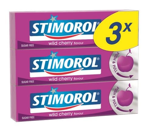 Stimorol Wild Cherry 3x14g Trio x 12