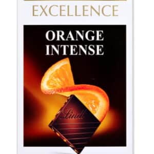 Lindt Excellence Noir Orange Intense 100g x 20