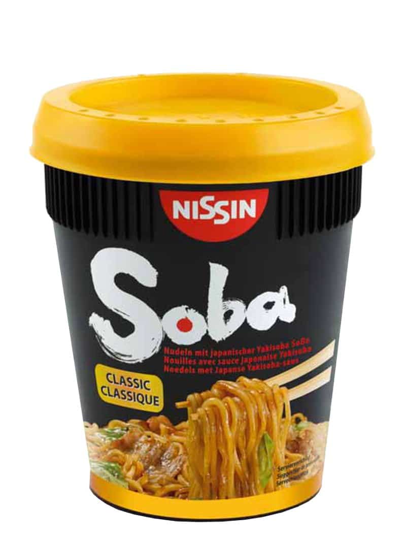 Nissin Soba Classic 90g Cup x 8